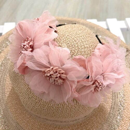 Diadema Flores Coral