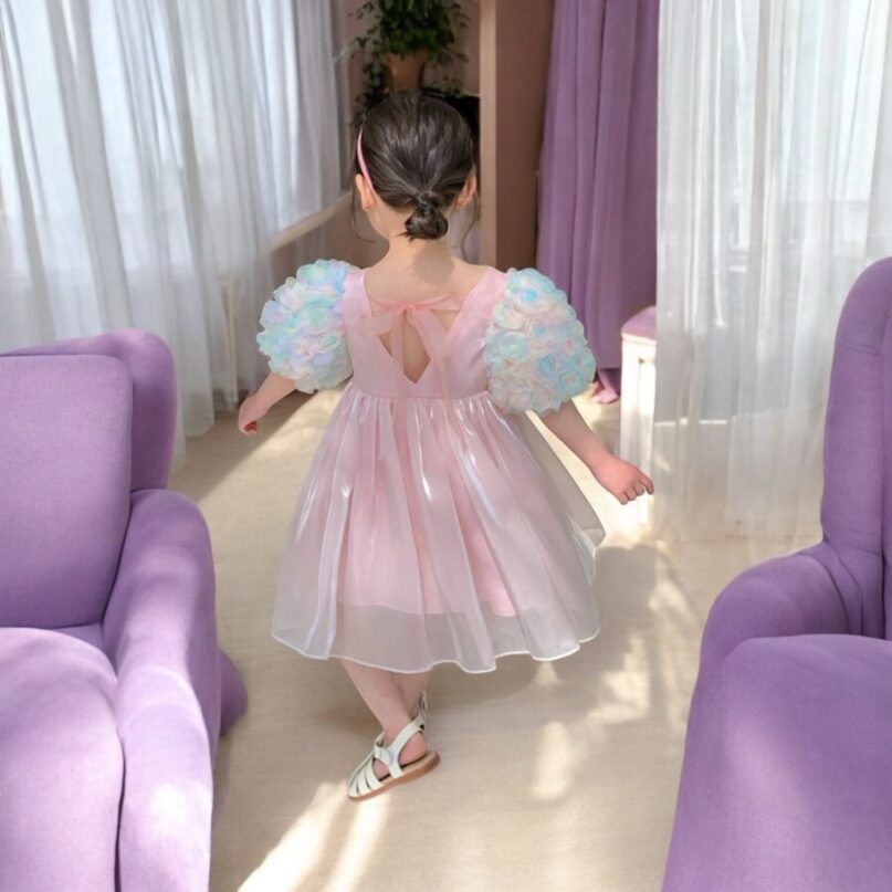 Vestido Destello Rosa - Imagen 2