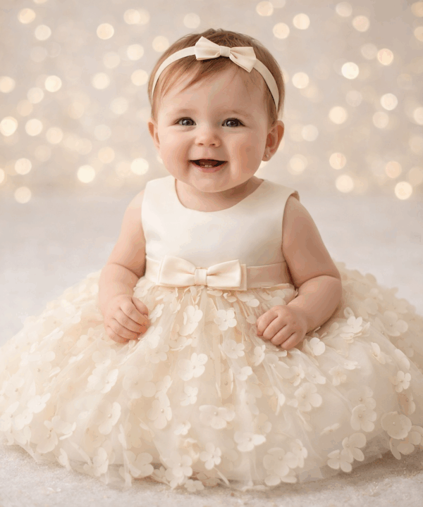 Vestido  Ariel Beige