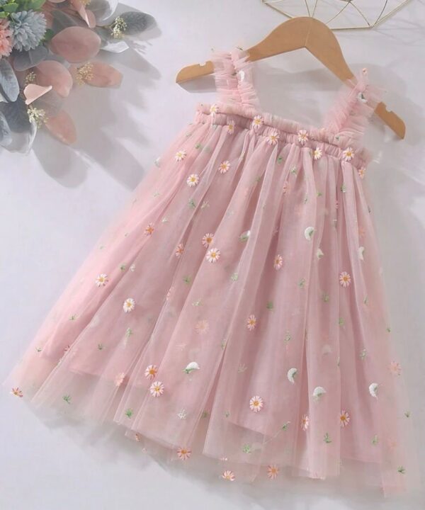 Vestido Tul Spring Rosa