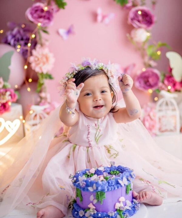 Vestido Edén Rosa Laith