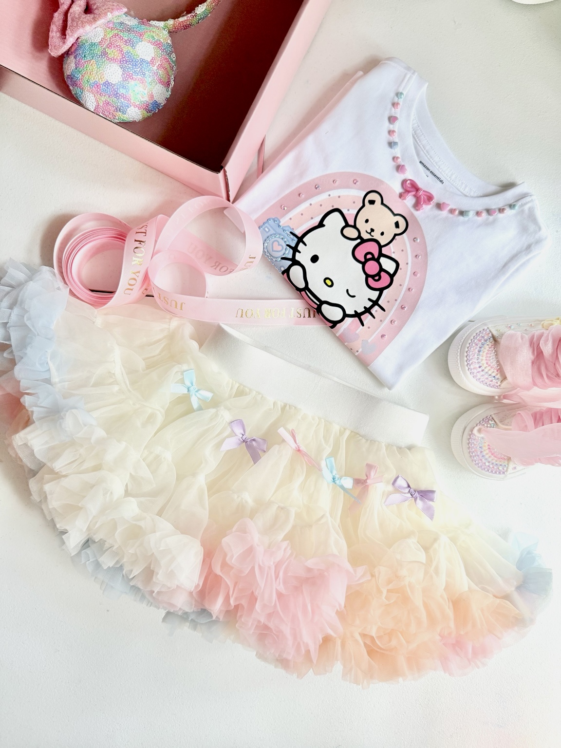 Conjunto Hello Kitty Pastel